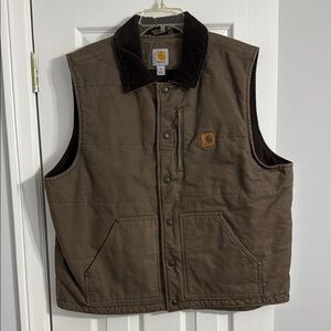 Carhartt Brown Durable Work Vest